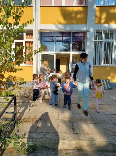Проиграване евакуация - пожар - 20.10.2021г. - ДГ 133 Зорница - София, Изгрев