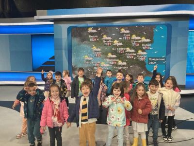 На гости на Нова телевизия - ДГ 133 Зорница - София, Изгрев